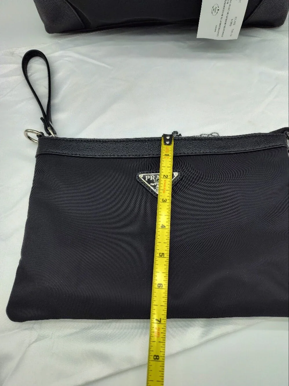 PRADA Black Nylon 3 Piece Tote Crossbody Pouch GWP Set Strap Dust Bag NWT